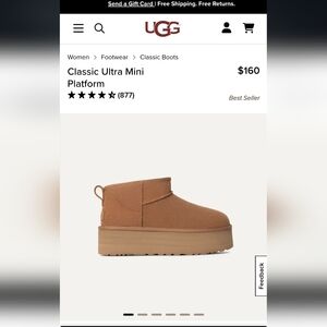UGG Ultra Mini Platform